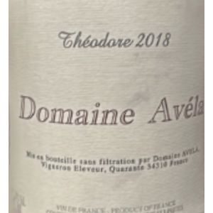 2018 Avela, Theodore, VdF 6x75cl