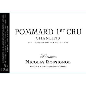 2018 Domaine Nicolas Rossignol, Pommard Premier Cru, Les Chanlins 12x75cl