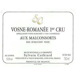 2014 Domaine Sylvain Cathiard, Vosne-Romanee Premier Cru, Aux Malconsorts 1x150cl