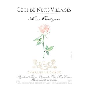 2022 Charles Lachaux, Cote de Nuits-Villages, Aux Montagnes 6x75cl