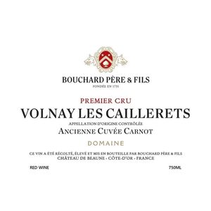 2020 Bouchard Pere et Fils, Volnay Premier Cru, Les Caillerets Ancienne Cuvee Carnot 6x75cl
