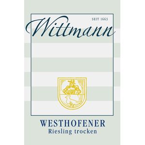 2023 Wittmann, Westhofener Riesling, Rheinhessen 6x75cl