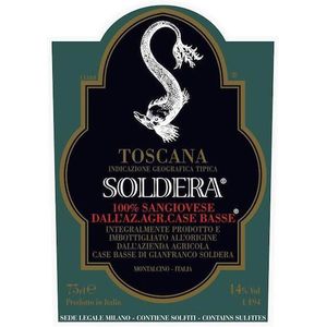 2008 Soldera Case Basse, 100% Sangiovese, Toscana 6x75cl