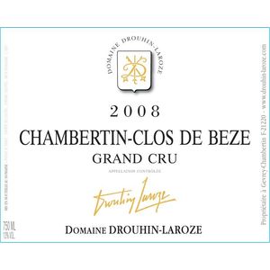 2008 Domaine Drouhin Laroze, Chambertin-Clos de Beze Grand Cru 12x75cl