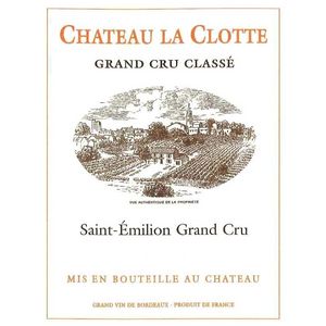 2021 Chateau La Clotte Grand Cru Classe, Saint-Emilion Grand Cru 6x75cl