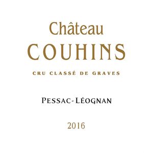 2016 Chateau Couhins, Blanc Cru Classe, Pessac-Leognan 12x75cl