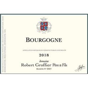 2014 Robert Groffier, Bourgogne, Pinot Noir 6x75cl