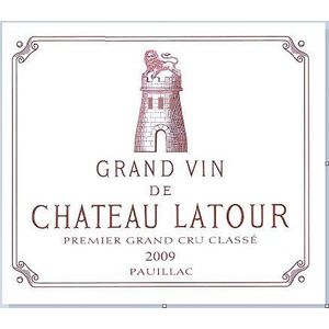 2009 Chateau Latour Premier Cru Classe, Pauillac 1x150cl
