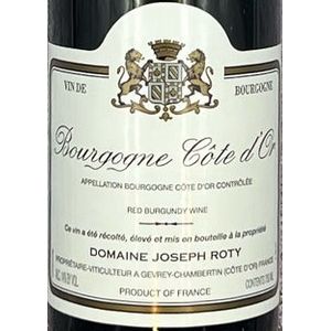 2022 Joseph Roty, Bourgogne, Cote d'Or Rouge 12x75cl