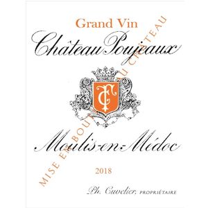 2018 Chateau Poujeaux, Moulis en Medoc 6x150cl