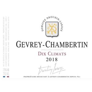 2020 Domaine Drouhin-Laroze, Gevrey-Chambertin, Dix Climats 6x75cl