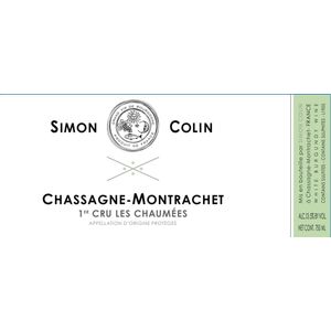 2022 Simon Colin, Chassagne-Montrachet Premier Cru, Les Chaumees 6x75cl