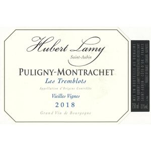 2020 Hubert Lamy, Puligny-Montrachet, Les Tremblots Vieilles Vignes 6x75cl