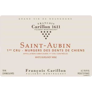 2020 Francois Carillon, Saint-Aubin Premier Cru, Les Murgers des Dents de Chien 12x75cl