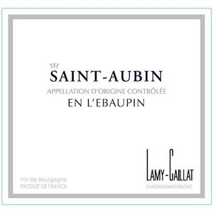 2020 Lamy-Caillat, Saint-Aubin, En l'Ebaupin 6x75cl