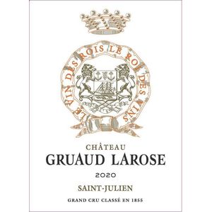 2020 Chateau Gruaud Larose 2eme Cru Classe, Saint-Julien 6x150cl