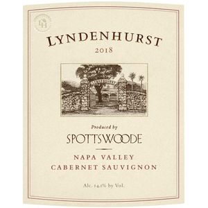 2019 Spottswoode, Lyndenhurst Cabernet Sauvignon, Napa Valley 12x75cl