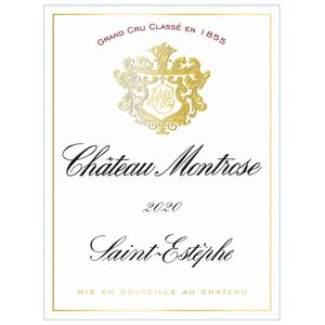 2020 Chateau Montrose 2eme Cru Classe, Saint-Estephe 1x600cl