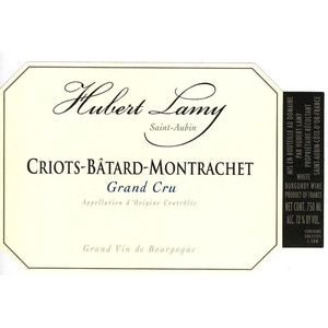 2011 Hubert Lamy, Criots-Batard-Montrachet Grand Cru 3x75cl