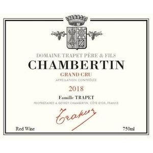 2018 Domaine Rossignol-Trapet, Chambertin Grand Cru 6x75cl