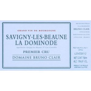2019 Domaine Bruno Clair, Savigny-les-Beaune Premier Cru, La Dominode 6x75cl