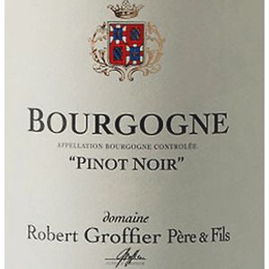 2017 Robert Groffier, Bourgogne, Pinot Noir 6x75cl