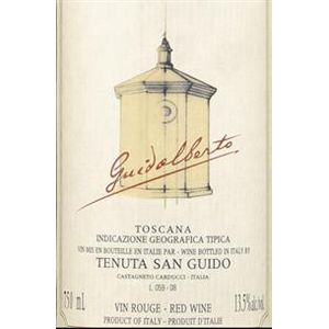 2011 Guidalberto, Tenuta San Guido, Toscana 12x75cl