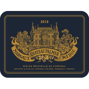 2018 Chateau Palmer 3eme Cru Classe, Margaux 6x75cl
