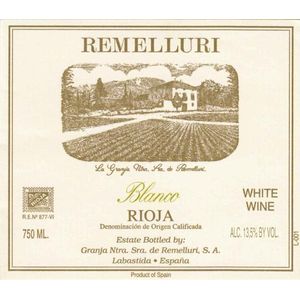 2019 Remelluri, Blanco, Rioja 1x150cl