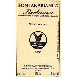 2019 Fontanabianca, Barbaresco, Serraboella 6x75cl