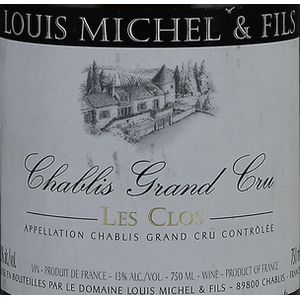 2016 Louis Michel, Chablis Grand Cru, Les Clos 3x150cl