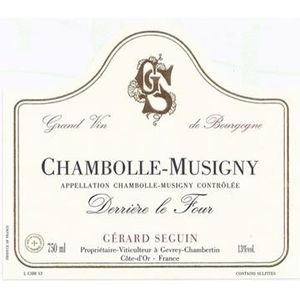 2022 Domaine Gerard Seguin, Chambolle-Musigny, Derriere le Four 6x75cl