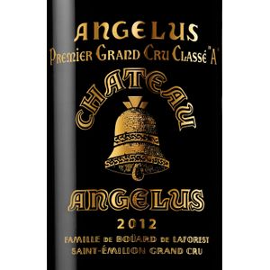 2012 Chateau Angelus Premier Grand Cru Classe A, Saint-Emilion Grand Cru 12x75cl