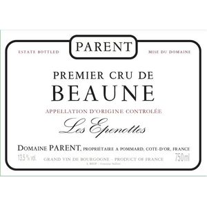 2019 Domaine Parent, Beaune Premier Cru, Les Epenotes 6x75cl