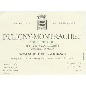 2019 Domaine des Lambrays, Puligny-Montrachet Premier Cru, Le Cailleret 6x75cl