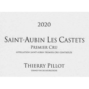 2020 Thierry Pillot, Saint-Aubin Premier Cru, Les Castets 6x75cl
