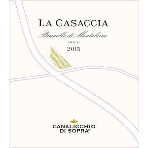 2015 Canalicchio di Sopra, Brunello di Montalcino, Casaccia 3x75cl