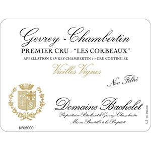 2022 Domaine Denis Bachelet, Gevrey-Chambertin Premier Cru, Les Corbeaux Vieilles Vignes 6x75cl