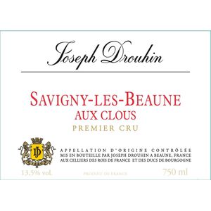 2017 Joseph Drouhin, Savigny-les-Beaune Premier Cru, Aux Clous 6x75cl