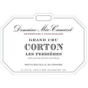2019 Domaine Meo Camuzet, Corton Grand Cru, Les Perrieres 1x75cl