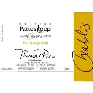 2021 Domaine Pattes Loup, Chablis, Vent d'Ange Mise Tardive 6x75cl