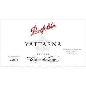 2020 Penfolds, Bin 144 Yattarna Chardonnay, Coonawarra 6x75cl