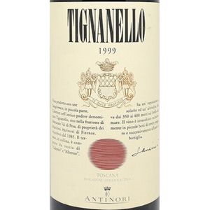 1999 Tignanello, Toscana 6x75cl