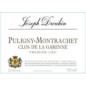 2016 Joseph Drouhin, Puligny-Montrachet Premier Cru, La Garenne 6x75cl