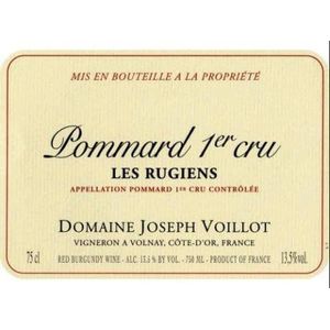 2019 Domaine Joseph Voillot, Pommard Premier Cru, Les Rugiens 6x75cl