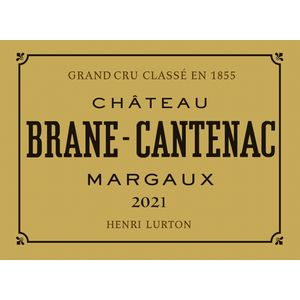 2021 Chateau Brane-Cantenac 2eme Cru Classe, Margaux 6x150cl