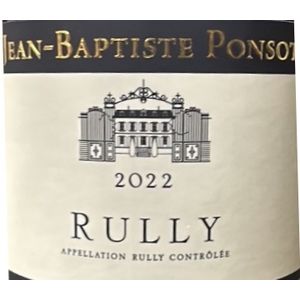 2022 Jean Baptiste Ponsot, Rully, Rouge 6x75cl