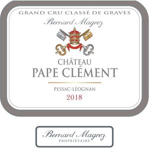 2018 Chateau Pape Clement Cru Classe, Pessac-Leognan 6x75cl
