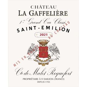 2021 Chateau La Gaffeliere Premier Grand Cru Classe B, Saint-Emilion Grand Cru 1x600cl