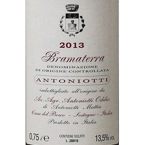 2016 Antoniotti Odilio, Bramaterra 6x75cl